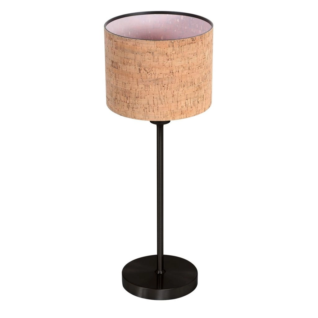 Tischlampe Noor mit Korkkappe Ø20 cm