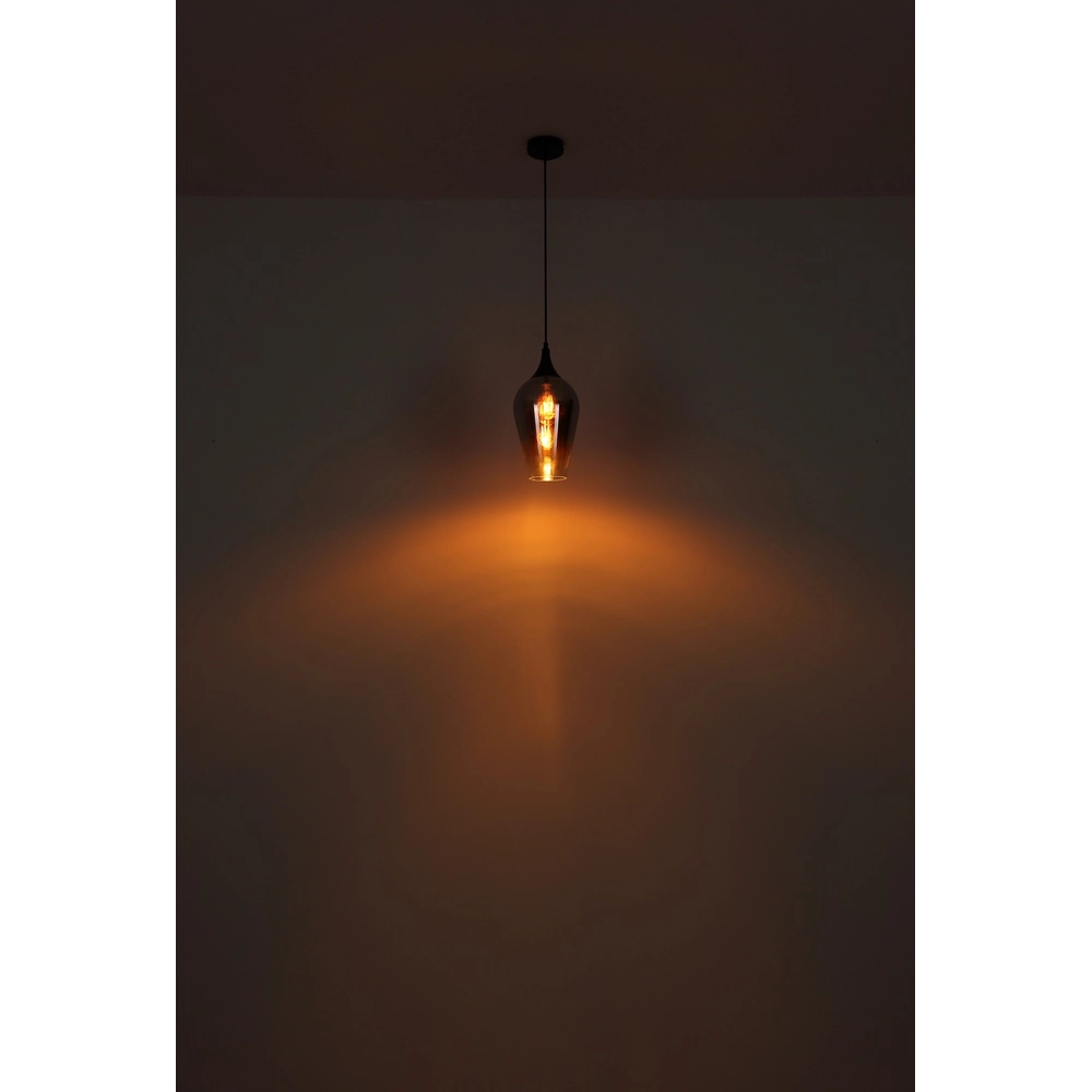 Pendellampe Lavus Rauchglas Globo 9007371450008