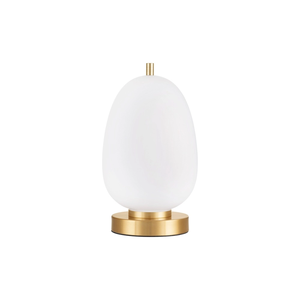 Tischlampe Lato Gold mit Weiß Lyora 5212017445582
