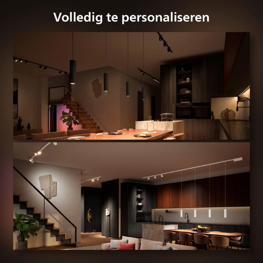 Hue Perifo - White and color Set mit 4 Spots weiß Philips 8719514407787