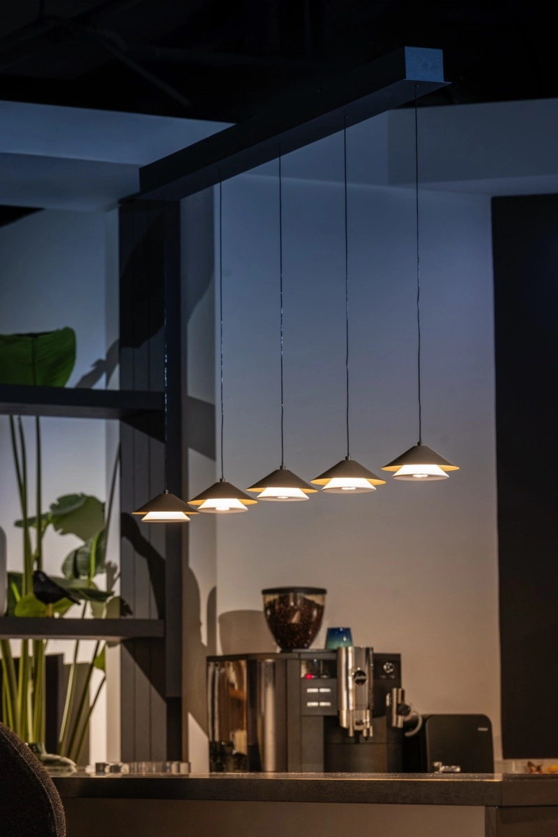 LED-Pendellicht im Esszimmer Jens 5x LED ETH 8720195311447