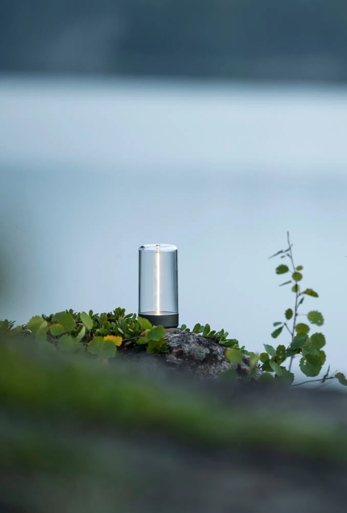 Wiederaufladbare Lampe Edison XS anthrazit KonstSmide 7318307849370