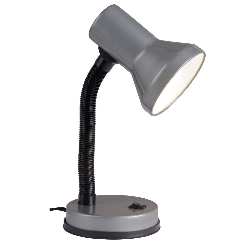 Graue Schreibtischlampe Junior