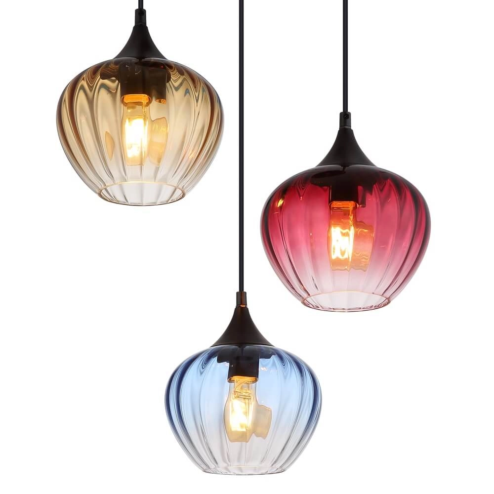 Pendelleuchte Sander 3-flammig rund Globo 9007371468591