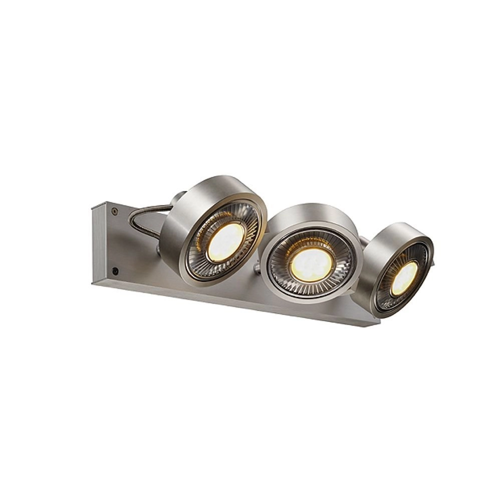 Strahler Kalu 3 QPAR111 3-Licht-Metallgrau SLV 4024163142441
