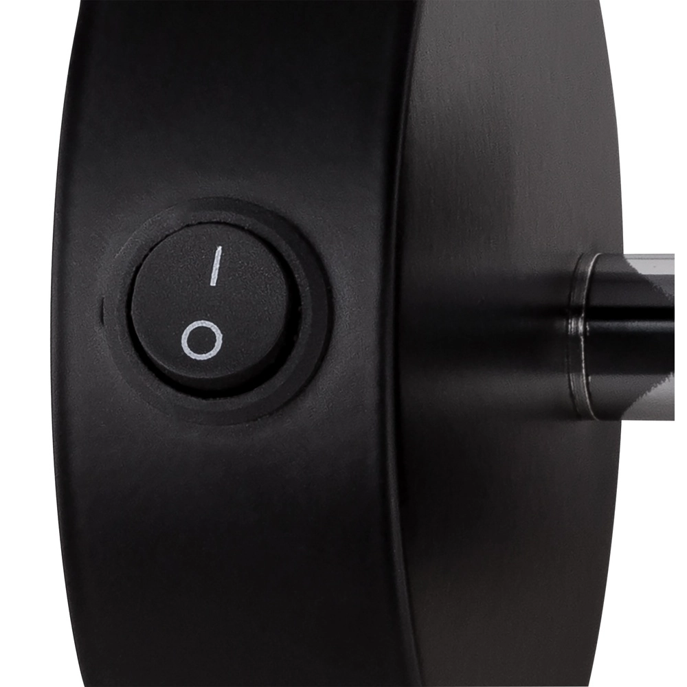 Wandlicht Tunno Schwarz Globo 9007371398072