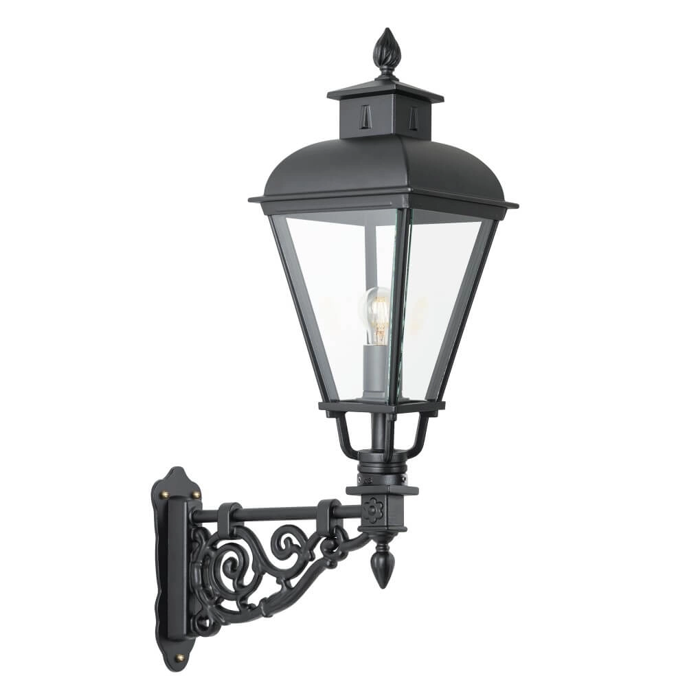 Alte holländische Wandlampe Vondel B 90cm - schwarz KS 8714732578004