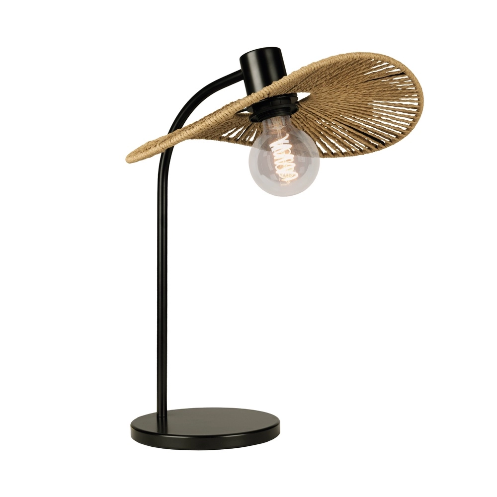 Rattan-Tischlampe Siruela