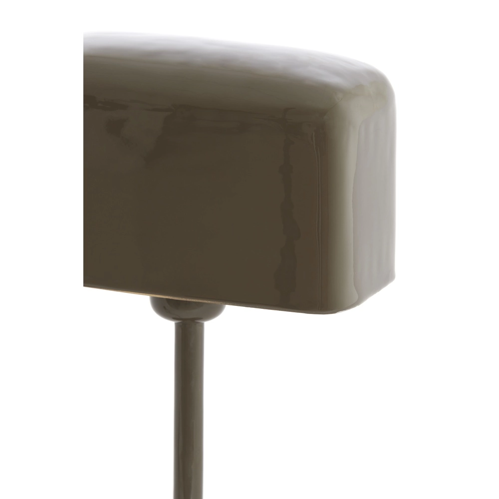 Nachttischlampe Elenie 20x10 cm – glänzend dunkelbraun Light & Living 8717807818746