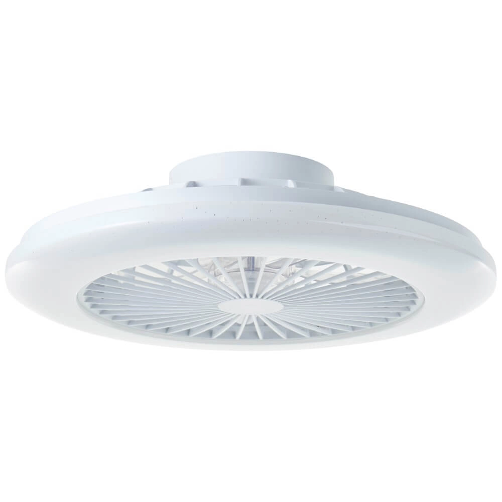 Weißer Fächer Salerno mit RGB-Funktion Brilliant 4004353433238