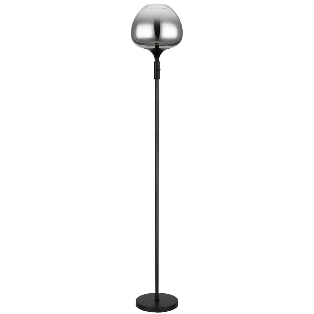 Schwarze Stehleuchte Maxy Einzel Ø 29cm Globo 9007371445738