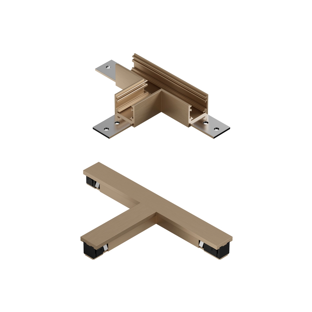 T-Stecker einphasig Linial Champagner