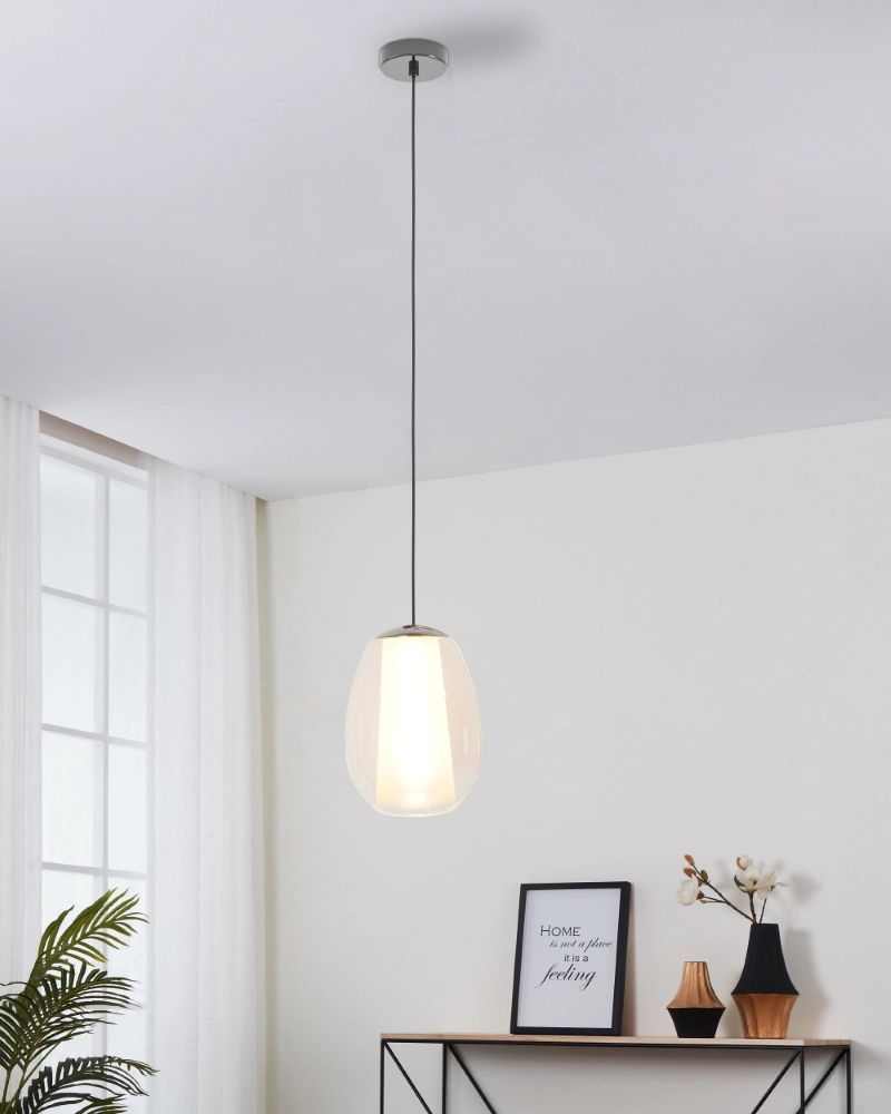 Design-Pendellampe Menorca grau Ø 22 cm Stars of Light 9008606359981