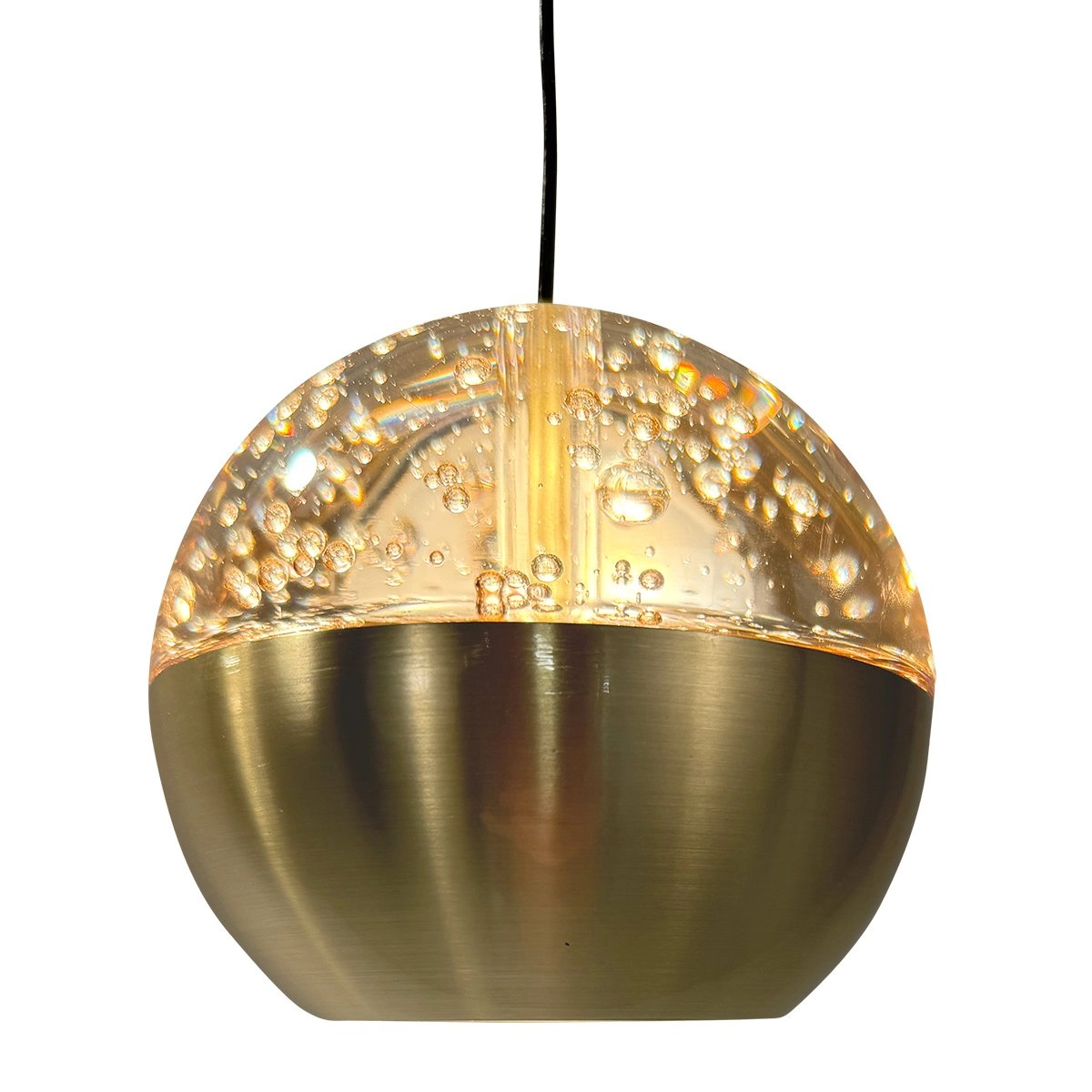 Esstisch-Pendellampe 115 cm Belluno 8-Licht-LED – Messing Steinhauer 8712746184013