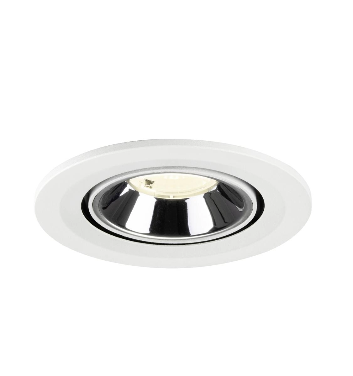 Einbau-Strahler Numinos Gimble S weiß/chrom 4000K - 40gr SLV 4024163313254