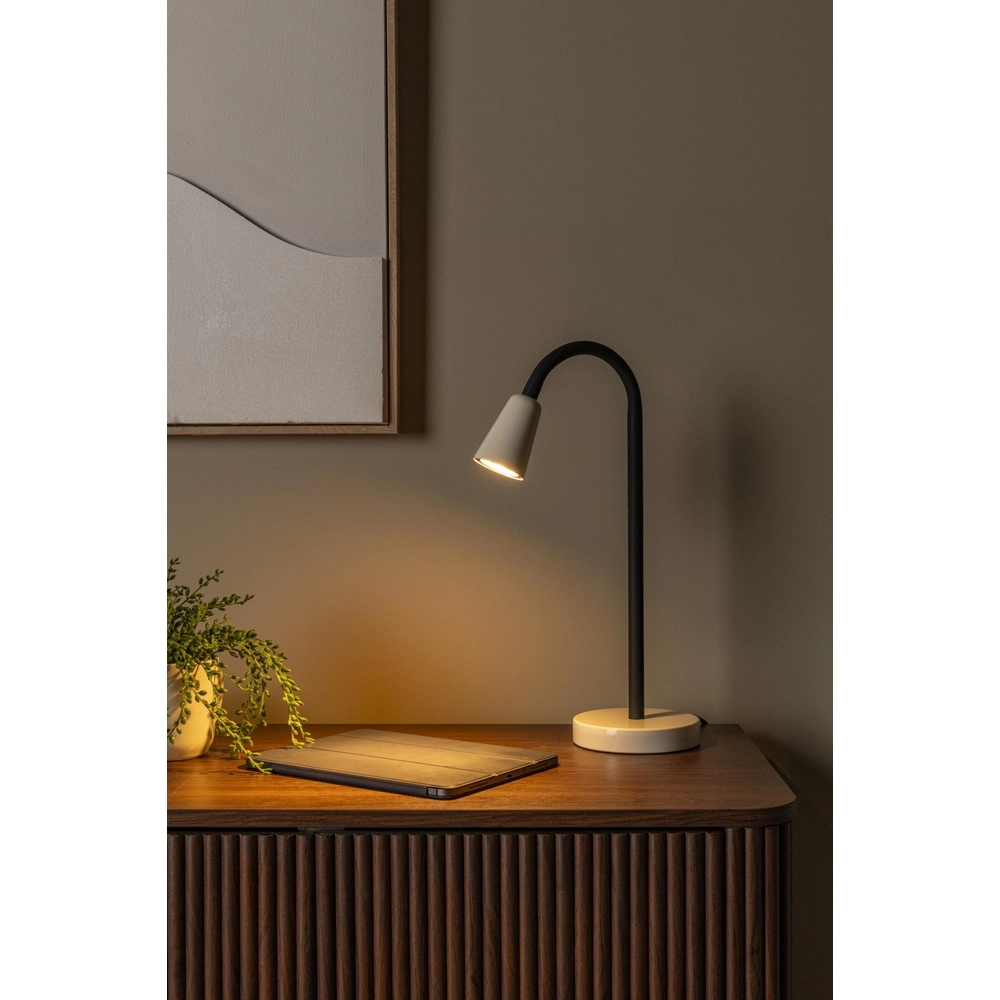 Schreibtischlampe Jasper Sandbraun