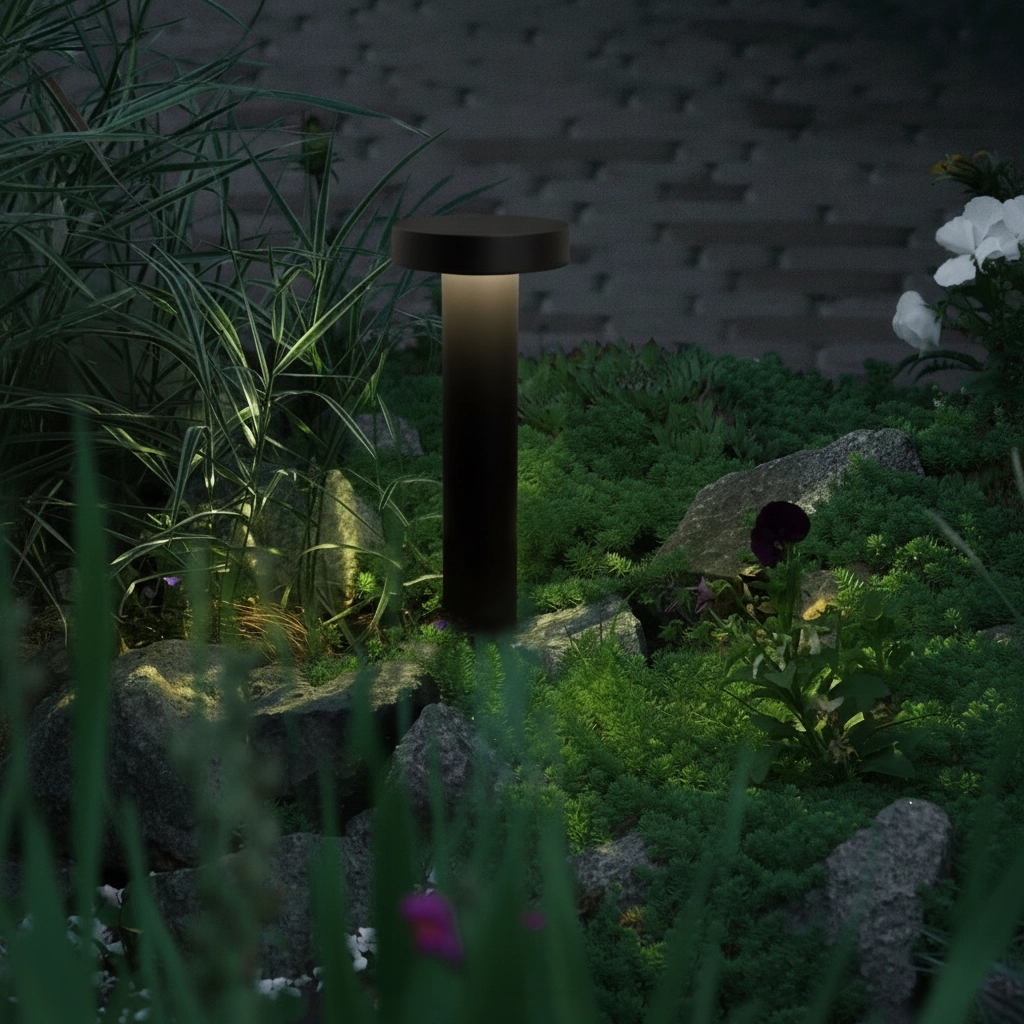 Designing-Gartenlampe Gong schwarz 30cm - 3000K