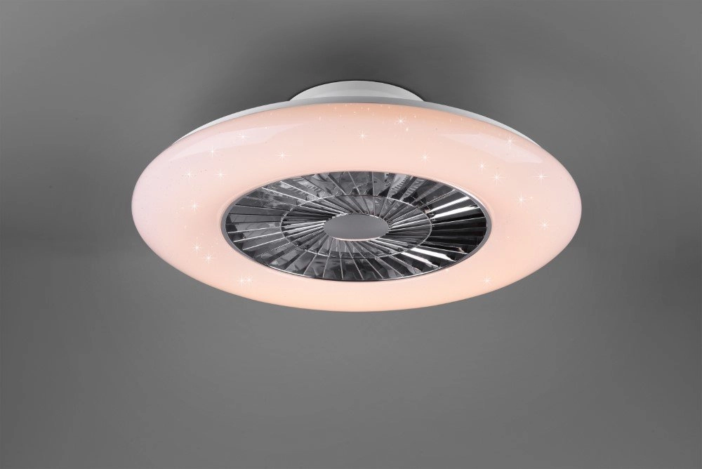 Deckenventilator Visby mit Sterneffekt Trio 4017807457766