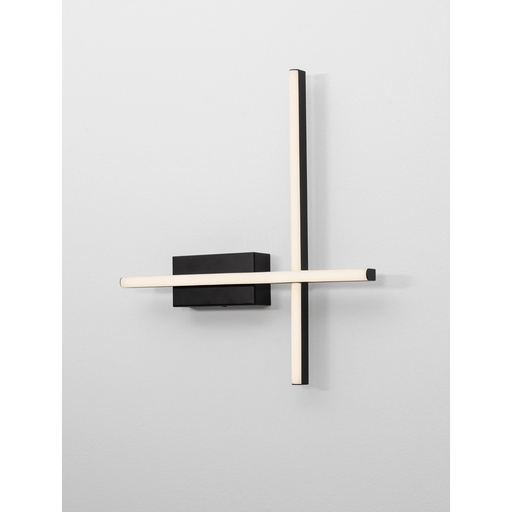 Wandleuchte Quam schwarz Lyora 5212017468628