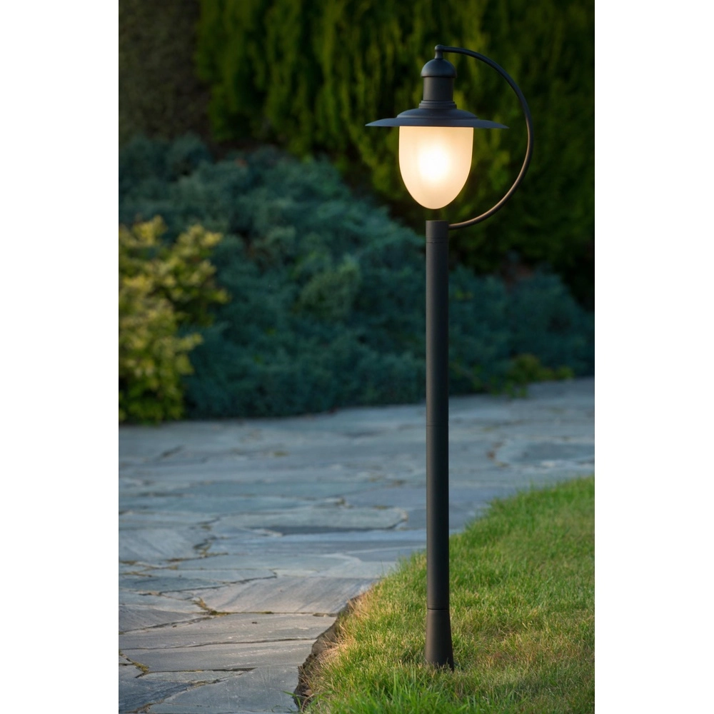 Landlaterne Aruba schwarz Ø 25 cm