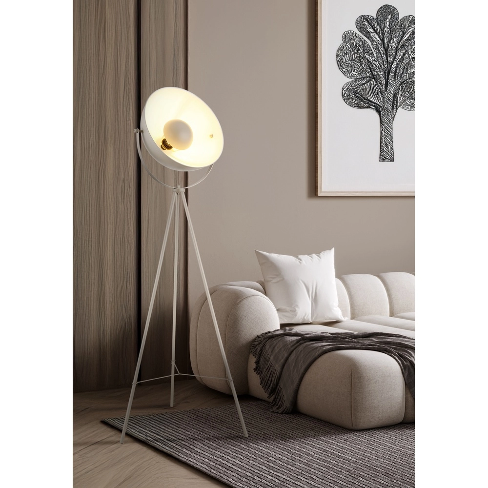 Stativ-Bodenlampe Timo Sandbraun Globo 9007371459544