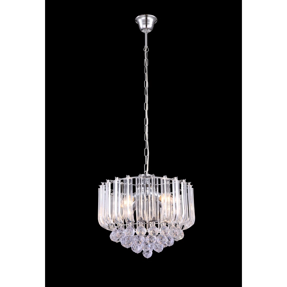 Kronleuchter Minnesota Ø 35cm Chrom Globo 9007371299492