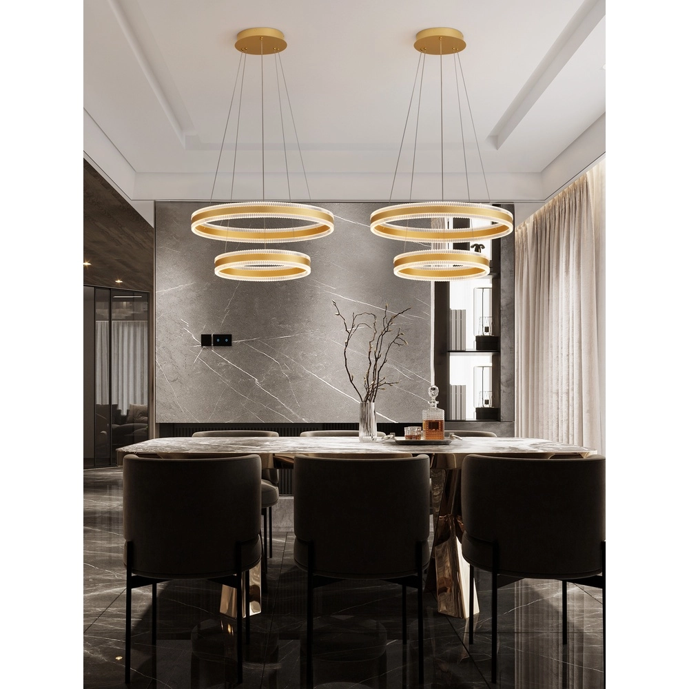 Design-Pendelleuchte Alaro Gold-Doppelzimmer Lyora 5212017459626