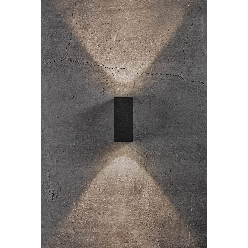 Up & Downlighter Asbol schwarz eckig Nordlux 5704924000652
