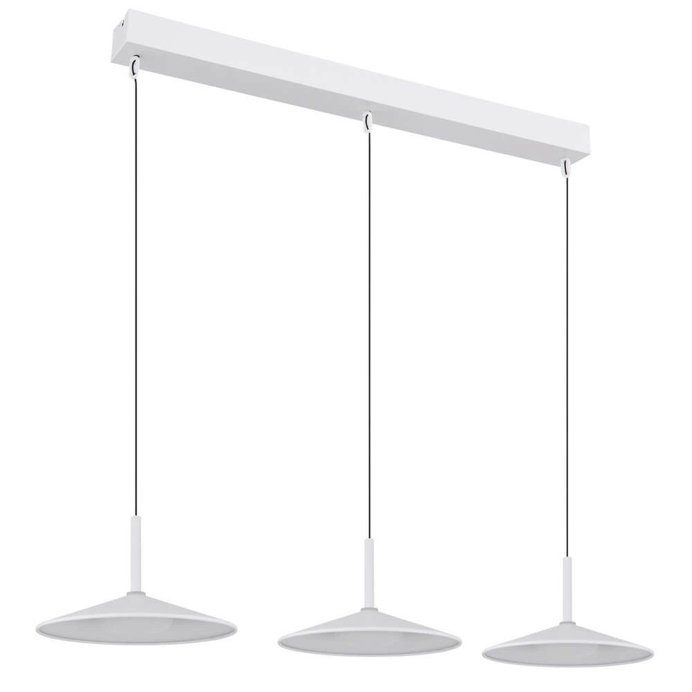 Design-Pendelleuchte Lampone 3-flammig weiß Globo 9007371474806