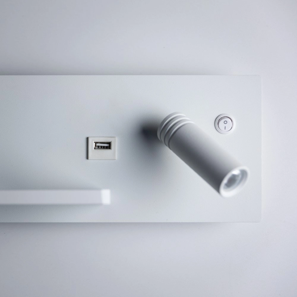 Schlafzimmerlampe Nighty Right USB ETH 8720195301004