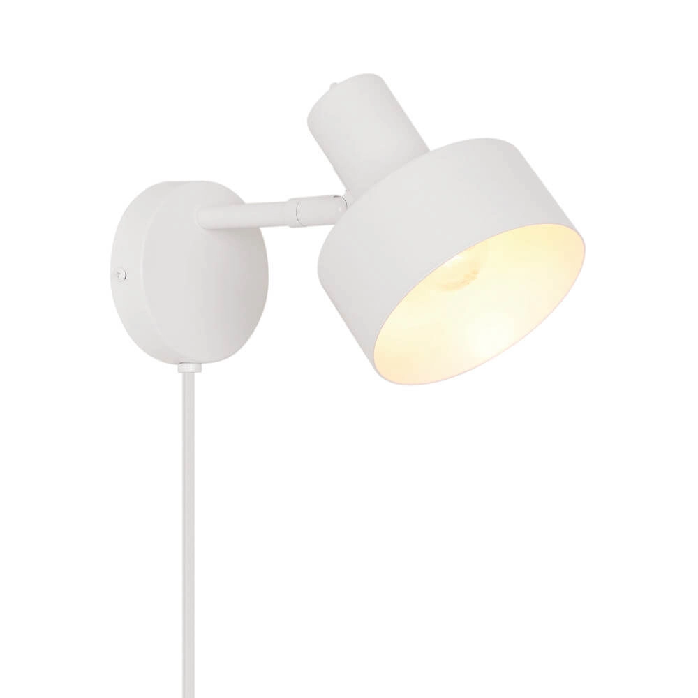 Design-Wandleuchte Matis weiß