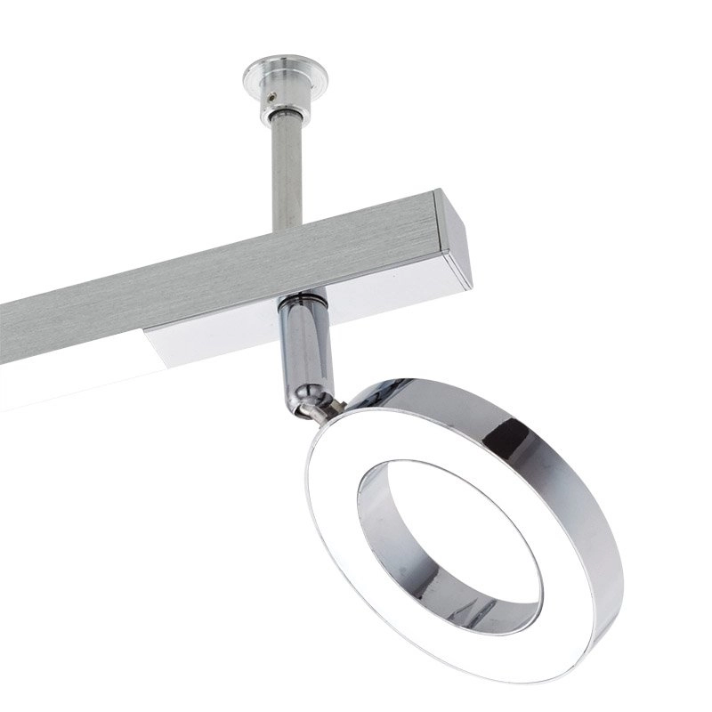 LED-Spot Cardillio 1 4-Licht-Metallgrau Eglo 9002759961824