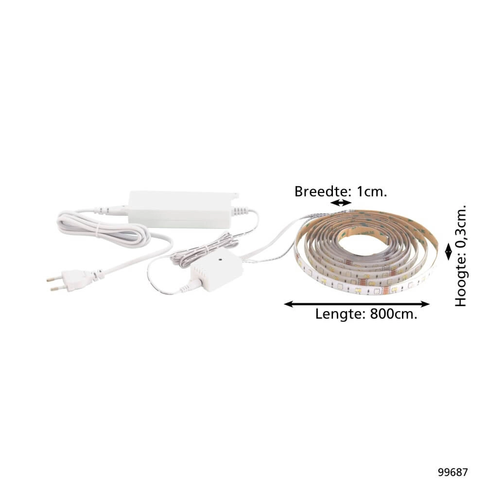 LED-Leiste Zigbee Led Stripe-Z 8m Eglo 9002759996871
