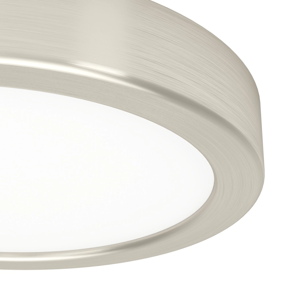 LED-Deckenlicht Fueva 6 rund – Edelstahl – Ø 16,6 cm Eglo 9008606330225