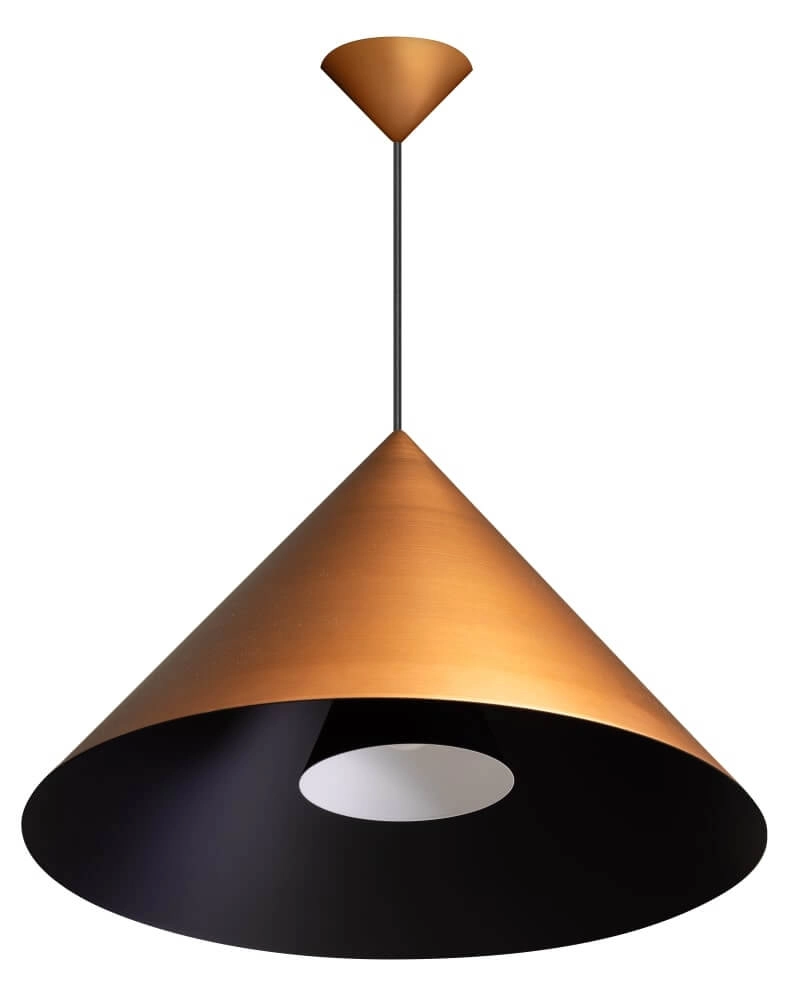 Design-Hängelampe Dillon Kupfer Ø 55cm