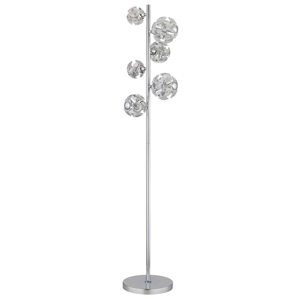Stehlampe Virina Chrom Globo 9007371512263