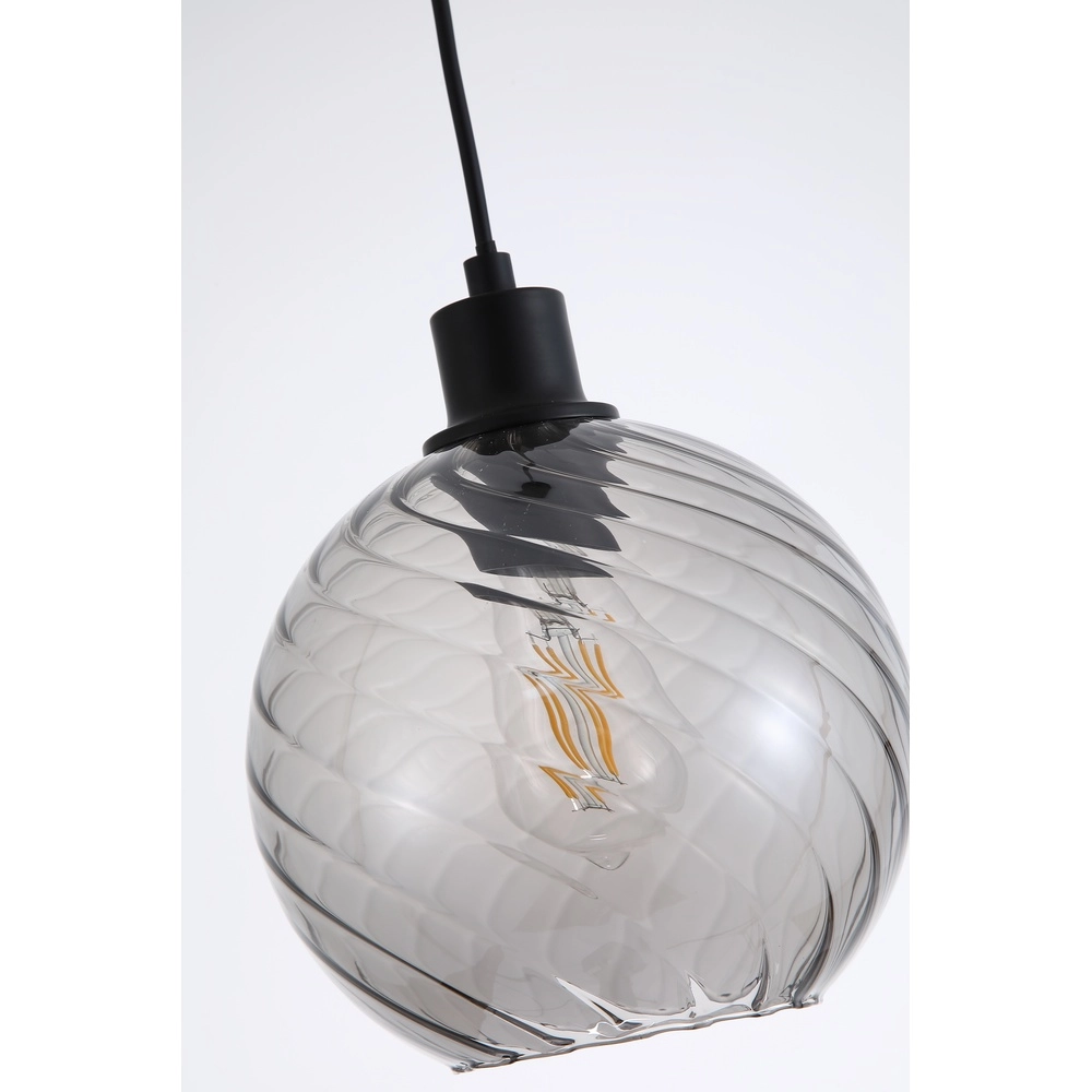 Pendelleuchte Radiance Single Schwarz Searchlight 5053423305769