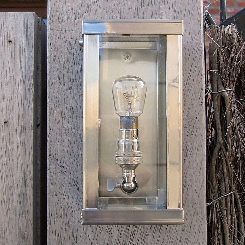 Ländliche Außenlampe Vitrine 1L 7,5 cm