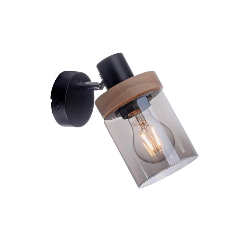 Wandleuchte Pasqual Schwarz Just Light 4043689986100