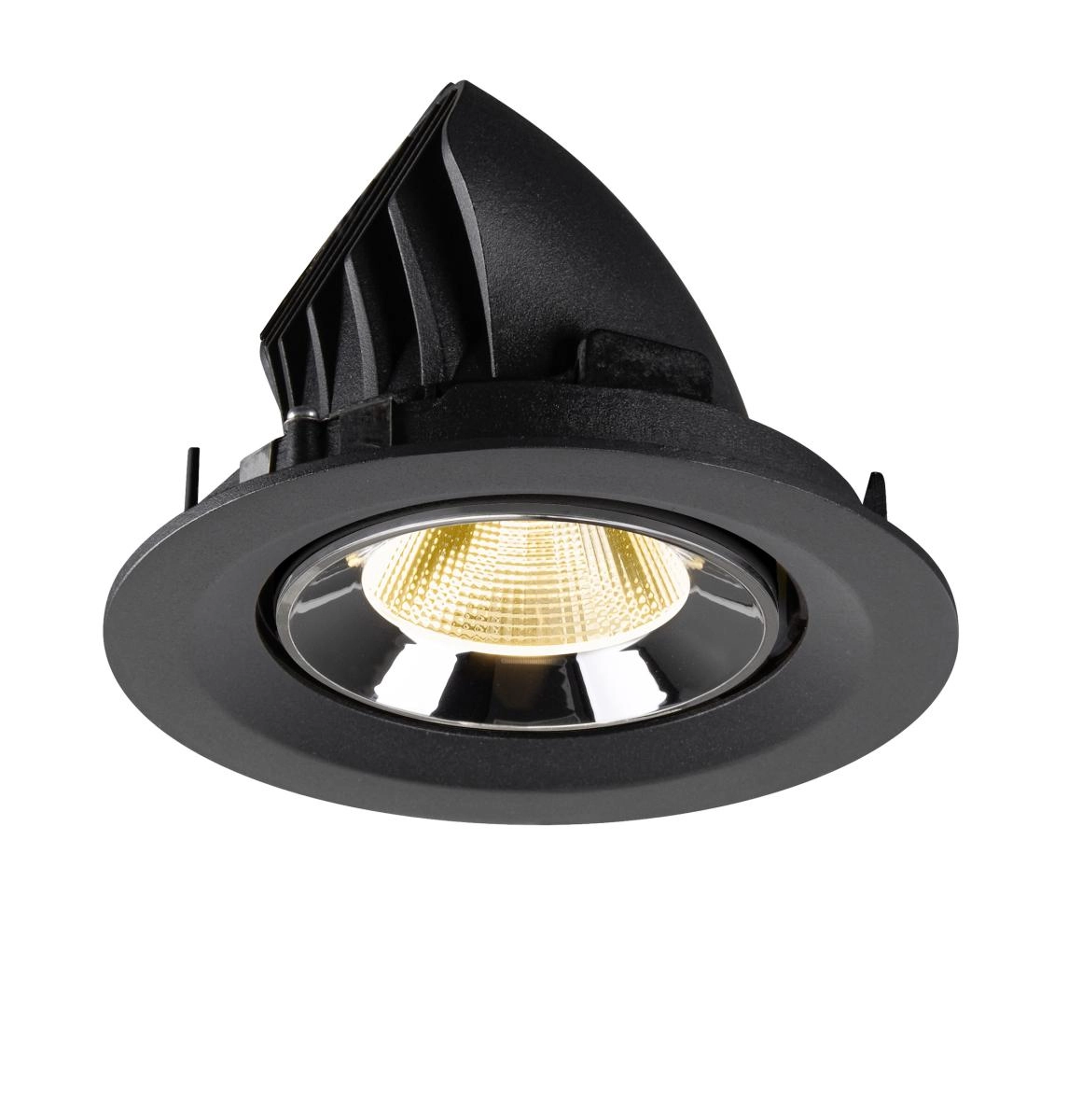 Einbau-Strahler Numinos Gimble M Schwarz/Chrom 3000K - 20gr SLV 4024163311939