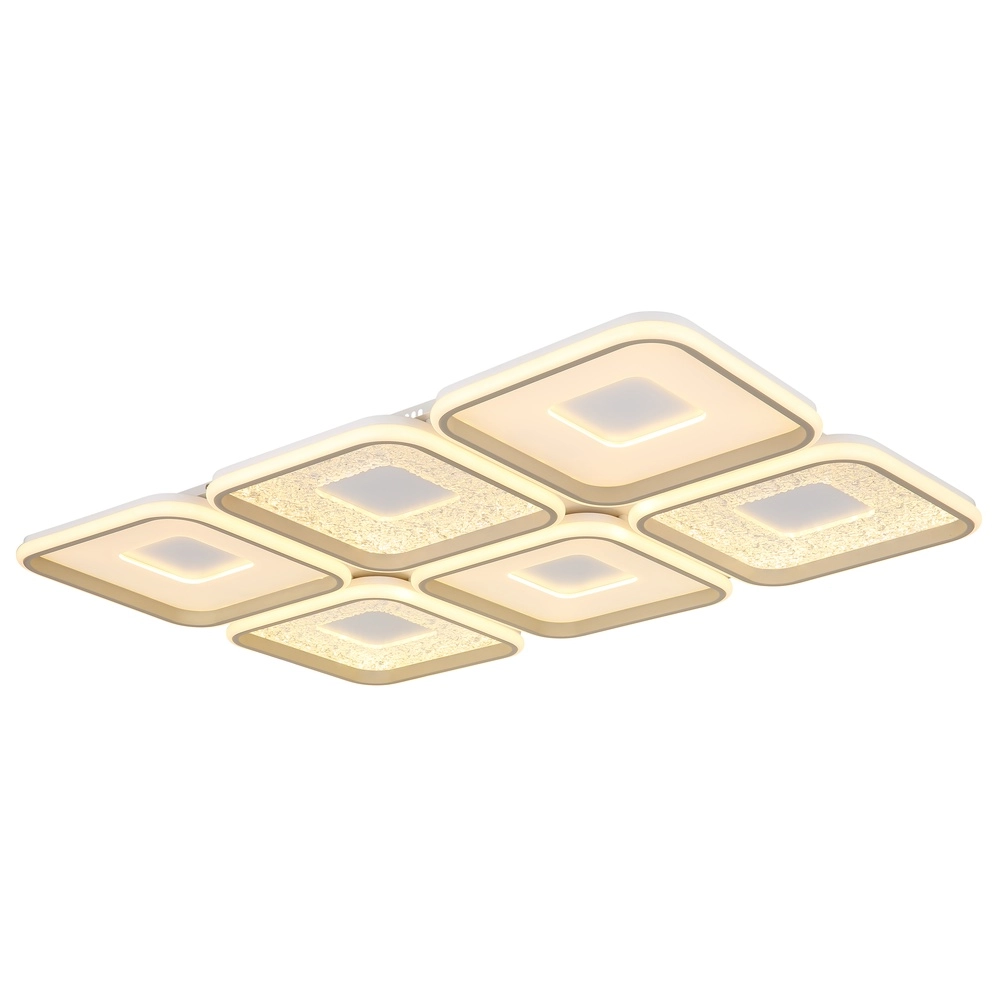 Moderne Deckenleuchte Mosaiko 100cm sandbraun Globo 9007371578764