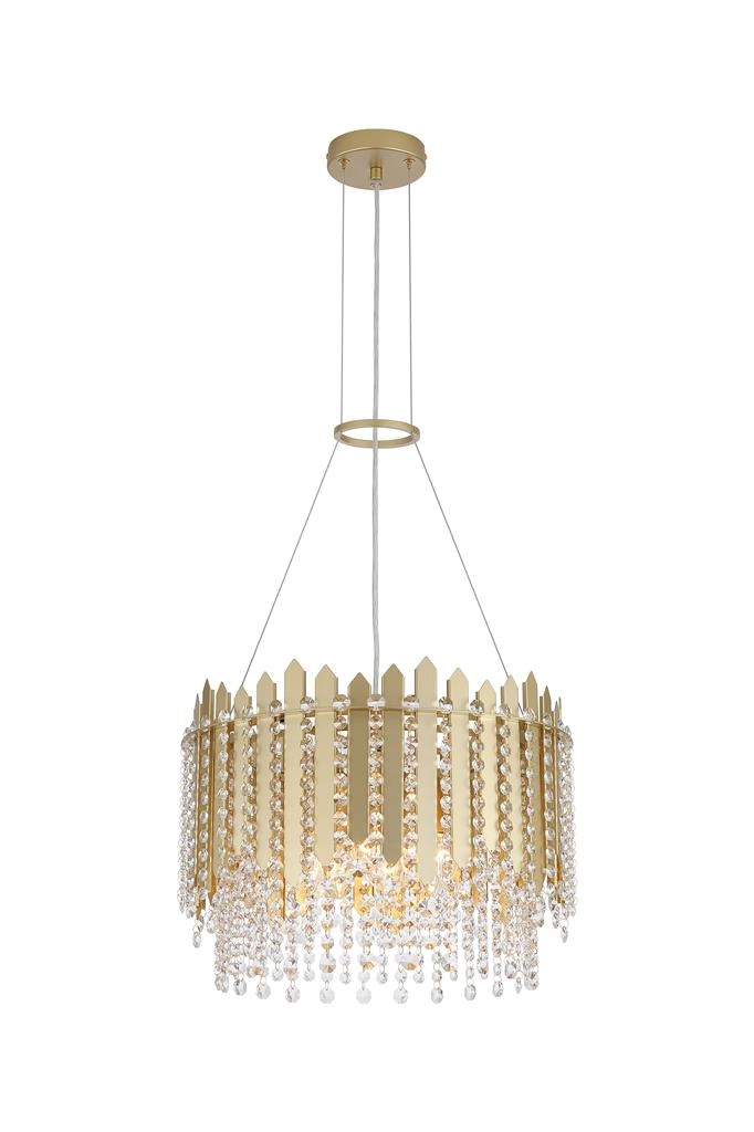 Pendelleuchte Spear gold Ø 45cm