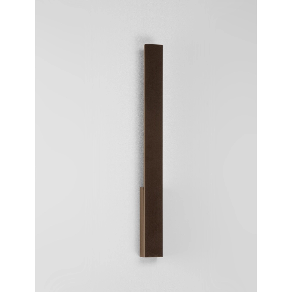 Schlanke Wandleuchte Isos Rostbraun 61cm Lyora 5212017472380