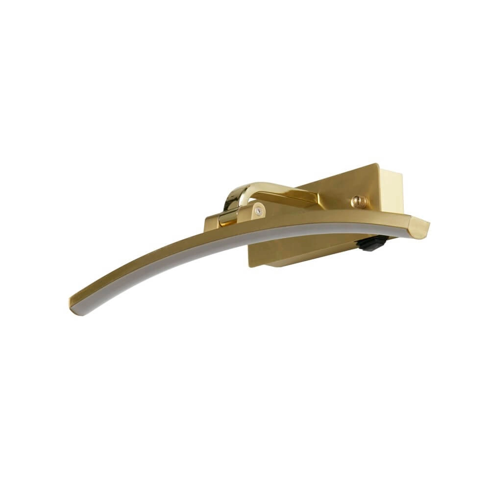 Goldene Bilderlampe Santorini 40cm Searchlight 5053423255026