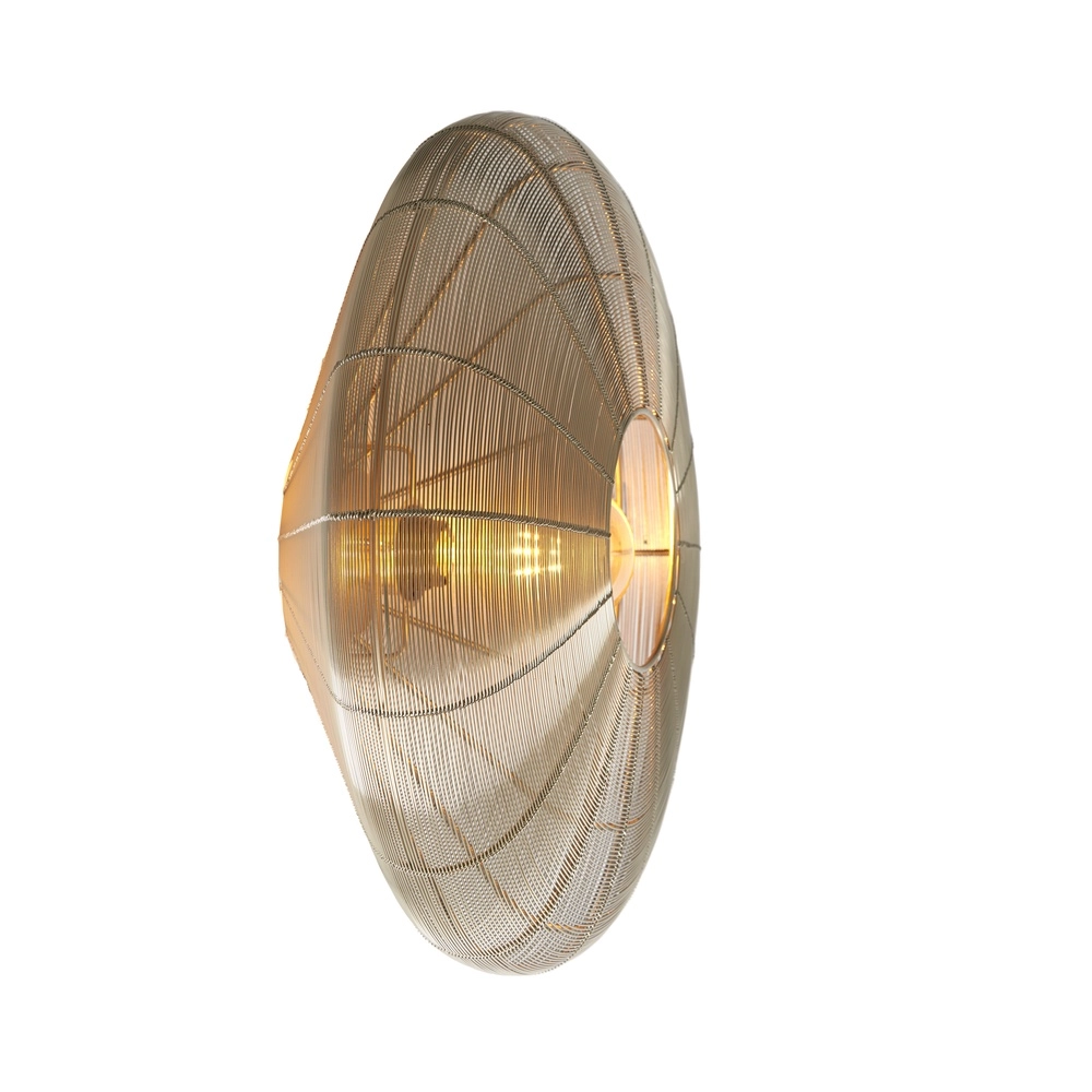 Metalldeckenlampe Bahoto Ø 51cm – hellgolden Light & Living 8717807706074
