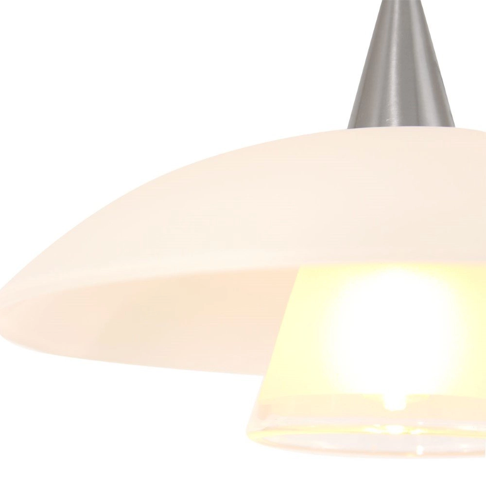 Tischlampe Tallerken Metallgrau Steinhauer 8712746132021