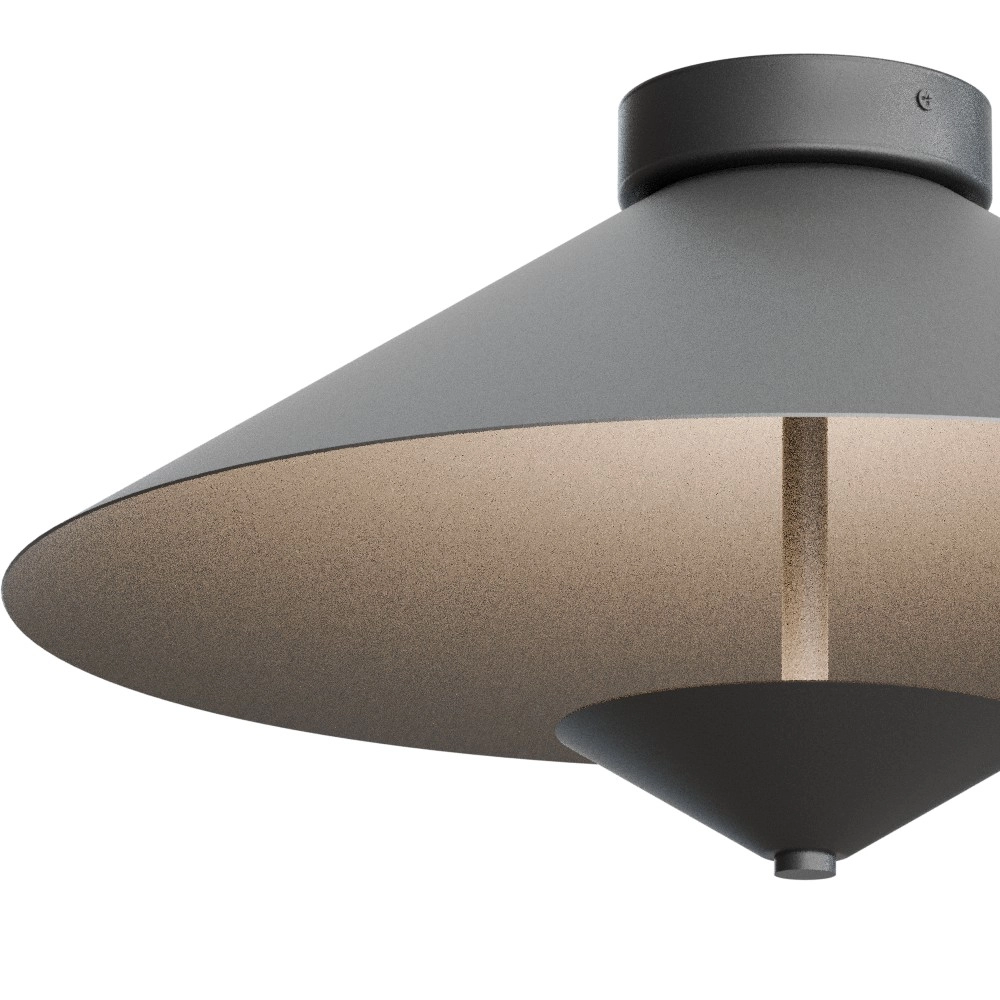 Deckenlampe Ceppo schwarzer Ø 45 cm Masterlight 8718121398150