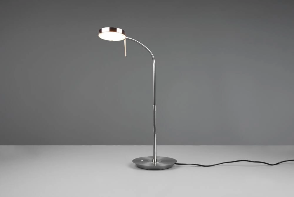 Tischlampe Monza 57 cm Edelstahl Trio 4017807505771