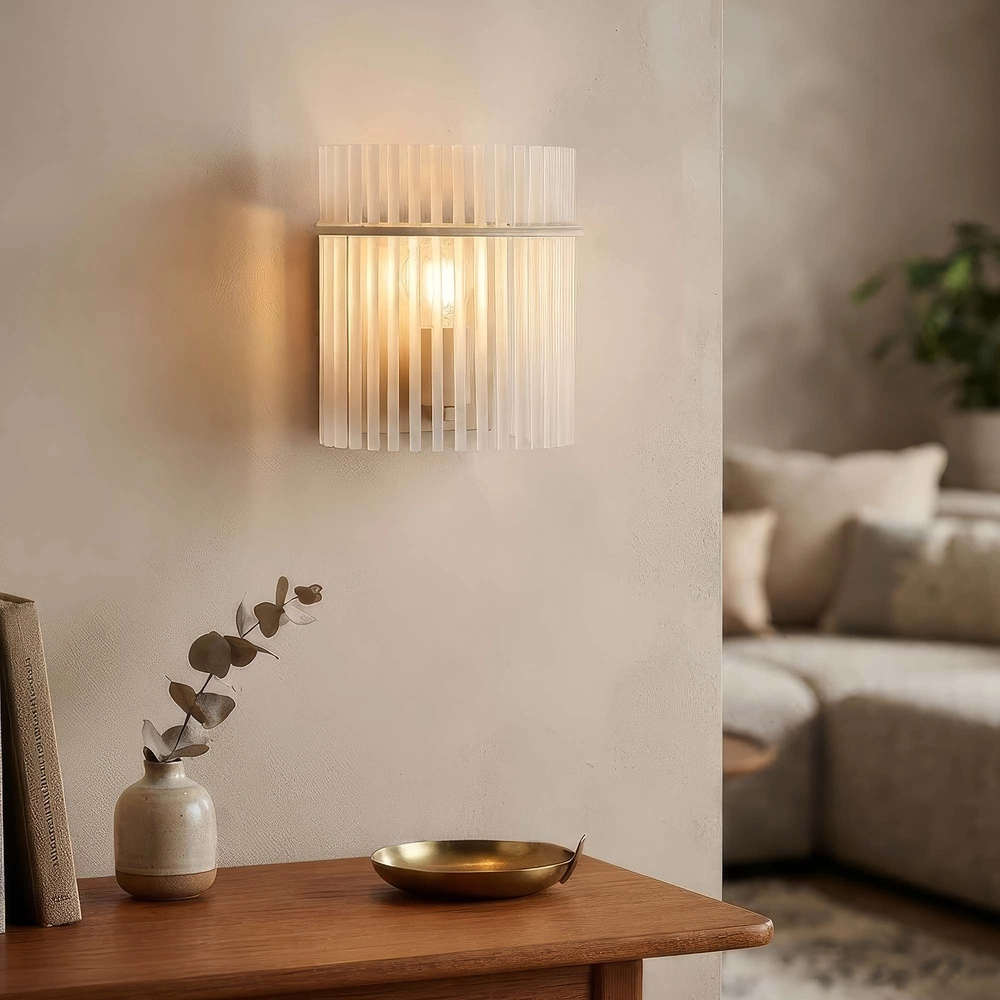 Wandlampe Swizzle Sandbraun Searchlight 5,05342E+12