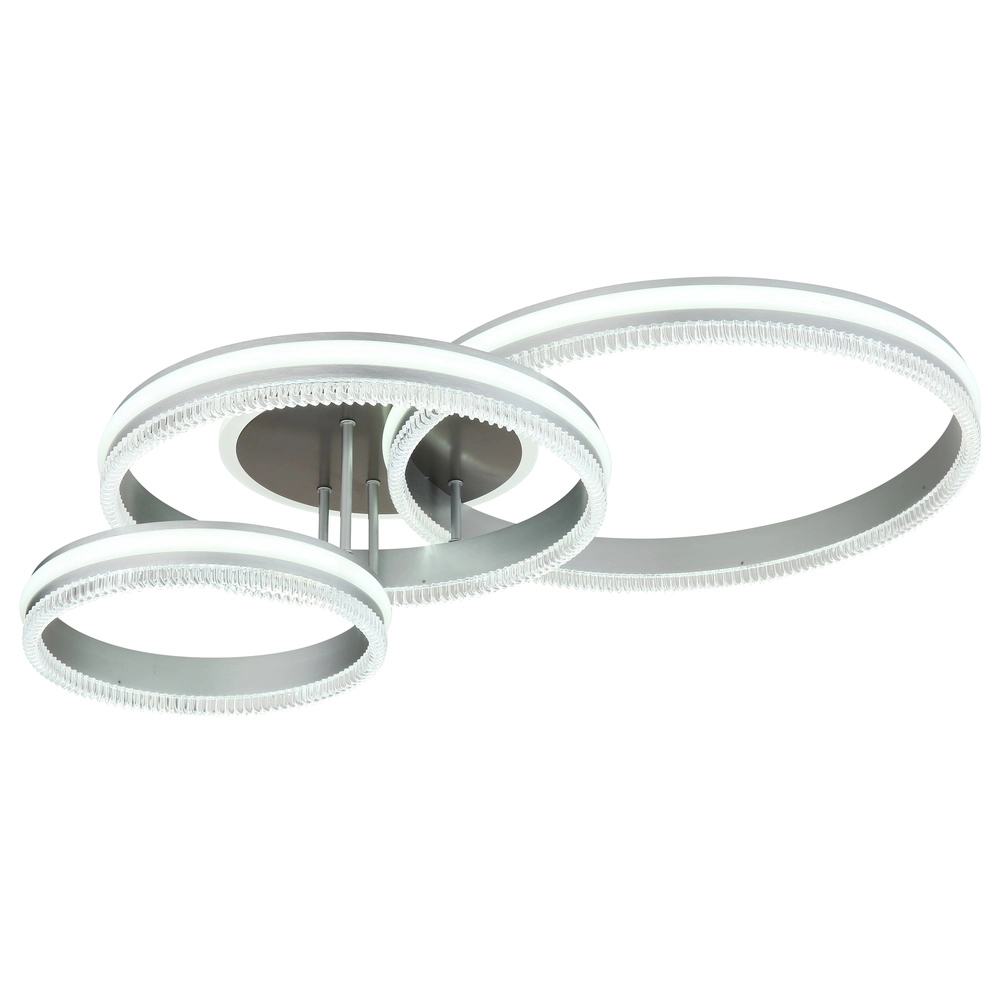 Deckenlampe Francine Gunmetal 3 Ringe Globo 9007371589630